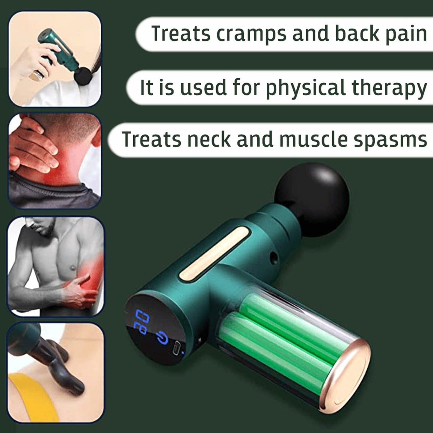 Mini Portable Fascia Gun Massager