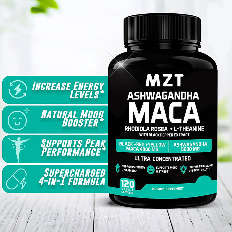 Ashwagandha Maca Capsules – 60 Tablets